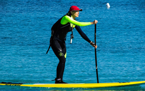paddle board